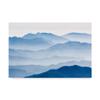 Trademark Fine Art Misty Blue Mountains by Gwangseop Eom, 16x24-Inch, view 1
