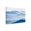 Trademark Fine Art Misty Blue Mountains by Gwangseop Eom, 16x24-Inch, view 2