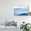 Trademark Fine Art Misty Blue Mountains by Gwangseop Eom, 16x24-Inch, view 3