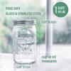 Stainless Steel Yogurt Maker with 1 Quart Glass Jar and Complete Recipe Book to Make 12+ Easy Homemade Dairy Free and Milk Yogurts view 2