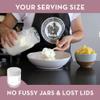 Stainless Steel Yogurt Maker with 1 Quart Glass Jar and Complete Recipe Book to Make 12+ Easy Homemade Dairy Free and Milk Yogurts view 3