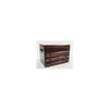 Flaming AMISH Birch, Three-Drawer Jewel Chest. Soft-Suede Linings with Double Swing-Out Chain bars; Four Bracelet Pillows in top Deck; Multiple Compartments in Drawers. AMISH Crafted & Made in USA! view 2