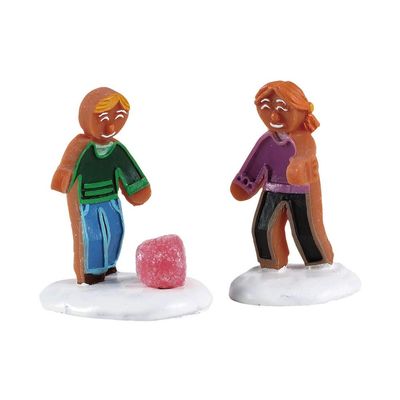 Lemax Village Collection Gumdrop Games Set of 2# 72568