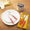 Ginkgo International Lyon 20-Piece Stainless Steel Flatware Place Setting, Peony, Service for 4 view 4