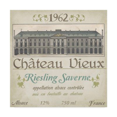 Trademark Fine Art Vintage Wine Labels VII by June Erica Vess, 18x18-Inch,