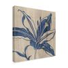 Trademark Fine Art Indigo Lily by Chariklia Zarris, 18x18-Inch, view 2