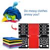 BoxLegend Version 3 Shirt Folding Board t Shirts Clothes Folder Durable Plastic Folding Helper Easy and Fast Folding Boards for Adults and Children, Black and Red view 4