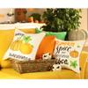 Apolena Fall Season Thanksgiving Halloween Decorative Throw Pillow Case, 18x18, Set of 04, Pumpkin Spice view 2