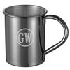 Personalized Visol Elise Gun Metal Finish 13 oz Moscow Mule Mug - Free Engraving (Two Initials) view 3