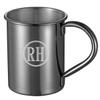 Personalized Visol Elise Gun Metal Finish 13 oz Moscow Mule Mug - Free Engraving (Two Initials) view 4