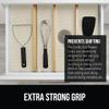 GORILLA GRIP powerGRIP Drawer Shelf and Cabinet Liner, Thick Strong Hold, Non-Adhesive Liners Protect Kitchen Cabinets and Cupboard, Bathroom Drawers, Easy Install, Breathable Mat, 17.5" x20', Cream view 3