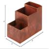 American Metalcraft BARC5 Antique Copper Coffee Caddy, 4-Inches Tall view 3
