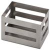 American Metalcraft SPC Stainless Steel Sugar Packet Crate, Satin Finish, 3 1/2-Inches view 1