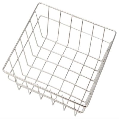 American Metalcraft SQGS8 Square Wire Grid Basket, Stainless Steel, 8-Inches