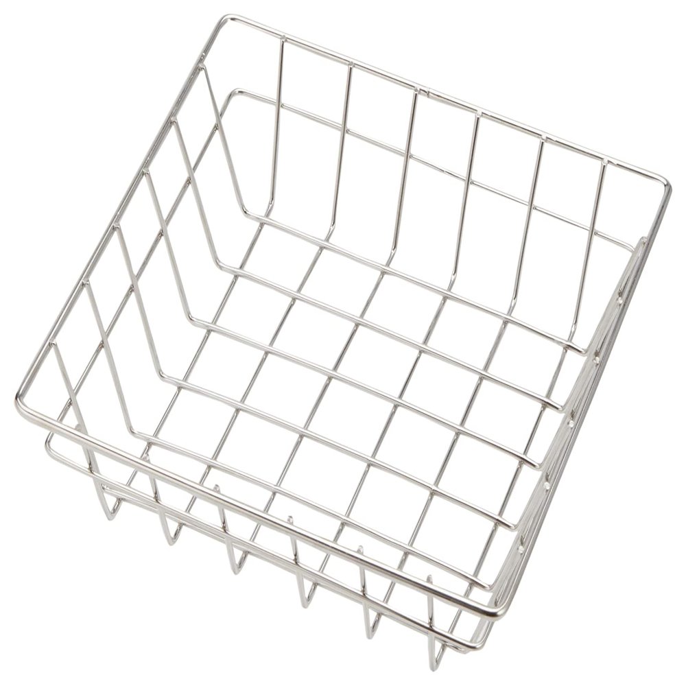 American Metalcraft SQGS8 Square Wire Grid Basket, Stainless Steel, 8-Inches