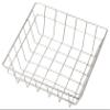 American Metalcraft SQGS8 Square Wire Grid Basket, Stainless Steel, 8-Inches view 1