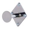 SSWBasics 3 inch Chrome Fitting Room Hook - Set of 3- Wall Hooks for Dressing Room and Retail Fitting Room - Sturdy Chrome Wall Hook for Professional Use view 1