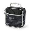 Artic Zone Black Camo Lunch Bag with BPA Free Container, Bottle Ice Pack view 2
