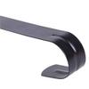 Sattiyrch 12" Front Door Wreath Hanger, Ultra Slim Metal Over Door Hook, Damage-Free Hanging for Seasonal & Year-Round Wreaths, Fits Most Doors, Black, 1 Pack view 4