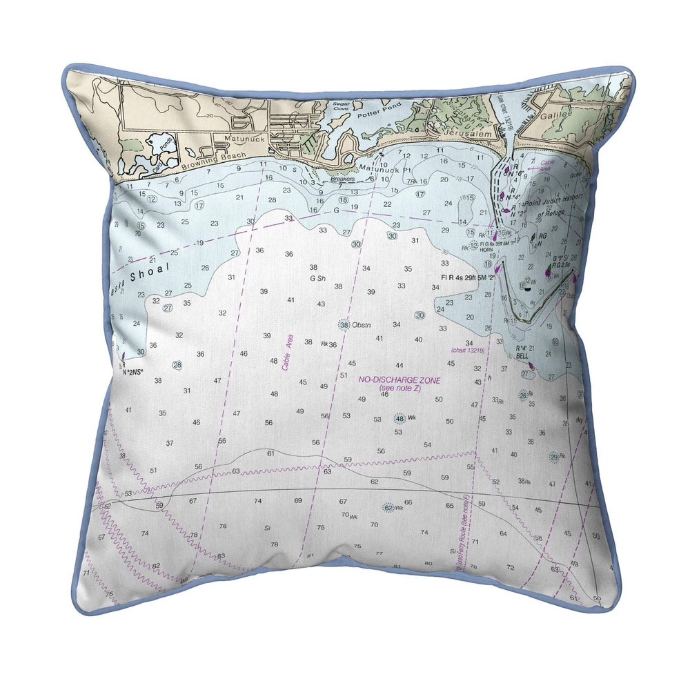 Betsy Drake Extra Large Zippered Pillow, Multi