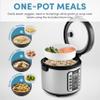 Aroma Housewares AROMA Professional 20-Cup (Cooked) / 5Qt. Digital Rice Cooker, Steamer, and Slow Cooker Pot with 10 Smart Cooking Modes, Including Saut-then-Simmer view 2