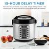 Aroma Housewares AROMA Professional 20-Cup (Cooked) / 5Qt. Digital Rice Cooker, Steamer, and Slow Cooker Pot with 10 Smart Cooking Modes, Including Saut-then-Simmer view 3