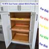 Elysian Slide-Out Tray Organizer, 32" W  21" D Pull-Out Cabinet Drawer with Full-Extension 35mm Ball-Bearing Rails, Roll-Out Storage Shelf for Kitchen Base Cabinets view 2