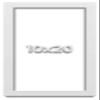 10x20 White Shadowbox Frame - Shadow Box Frame Interior Size 10x20 by 2 Inches Deep - White Frame is Made to Display Items Up to 1.75 Inches Deep Includes Shatter Resistant Acrylic, Backing, Hardware view 1