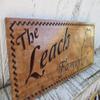 Camping Sign with Home State, Personalized last name Sign, Family campsite Sign, Carved Wooden Sign, C126 view 3