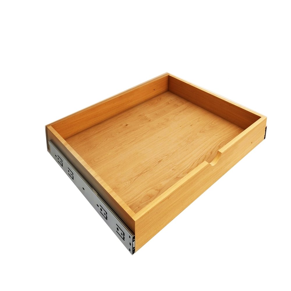 Elysian Pull-Out Storage Shelf, 29" W  21" D Rollout Cabinet Drawer with Full-Extension 35mm Ball-Bearing Slides, Sliding Tray Organizer for Kitchen Base Cabinets (Fit RTA cabinet B33)
