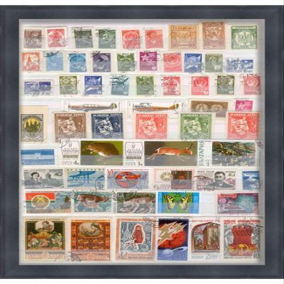 23x32 Black Shadowbox Frame - Shadow Box Frame Interior Size 23x32 by 2 Inches Deep - Black Frame is Made to Display Items Up to 1.75 Inches Deep Includes Shatter Resistant Acrylic, Backing, Hardware