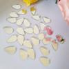 100pcs of Tear Drop Shaped Mirror Mosaic Tile Mosaic Silver Real Mirror Glass (3/5"x1 1/6") view 1
