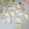 100pcs of Tear Drop Shaped Mirror Mosaic Tile Mosaic Silver Real Mirror Glass (3/5"x1 1/6") view 2