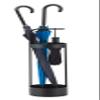 J JACKCUBE DESIGN Steel Umbrella Stand Entryway Space Saving Umbrella Holder Organiser for Front Door(Black)  MK444A view 1