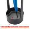 J JACKCUBE DESIGN Steel Umbrella Stand Entryway Space Saving Umbrella Holder Organiser for Front Door(Black)  MK444A view 4