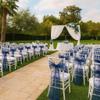 Elegant Organza Chair Sashes Sheer Fabric Sashes for Weddings, Parties, and Special Events (Pack of 10 PC, Navy Blue) view 2