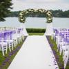 Elegant Organza Chair Sashes Sheer Fabric Sashes for Weddings, Parties, and Special Events (Pack of 10 Pieces, Lavender) view 2