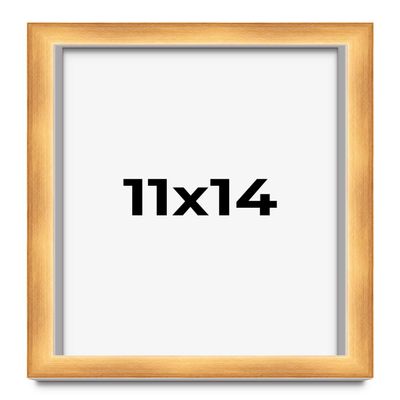 11x14 Shadow Box Bronze Cross-Brushed 1.5 Inch Deep Display Frame | 1 Inch Wide Moulding | Solid Wood Cross-Hairline Bronze Finish, Acrylic Plexiglass, Backing and Hanging Hardware