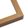 11x14 Shadow Box Bronze Cross-Brushed 1.5 Inch Deep Display Frame | 1 Inch Wide Moulding | Solid Wood Cross-Hairline Bronze Finish, Acrylic Plexiglass, Backing and Hanging Hardware view 2