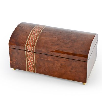 Handcrafted Classic Style Italian 18 Note Musical Jewelry Chest - Many Songs to Choose - Wedding March (Mendelssohn)