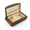 Eclectic Curved 18 Note Arabesque Design Inlay Music Jewelry Box - Many Songs to Choose - America The Beautiful view 2