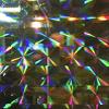 Rainbow Symphony  Rainbow Suncatcher Window Film, Diffraction Window Film, Stained Glass Window Cling, Holographic Prismatic Film, Radial Pattern, 24" x 36", Made in USA view 4