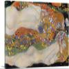 ARTCANVAS Water Serpents II Snakes 1907 Canvas Art Print Stretched Framed Painting Picture Poster Giclee Wall Decor by Gustav Klimt - 40" x 26" (0.75" Deep) view 1