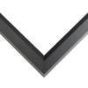 19x27 Shadow Box Black Beveled Display Frame | 1.5 Inch Deep | 0.75 Inch Moulding Width | Includes Shatter Resistant Acrylic Plexiglass, Backing and Hanging Hardware view 3