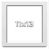 11x13 White Shadowbox Frame - Shadow Box Frame Interior Size 11x13 by 2 Inches Deep - White Frame is Made to Display Items Up to 1.75 Inches Deep Includes Shatter Resistant Acrylic, Backing, Hardware view 1