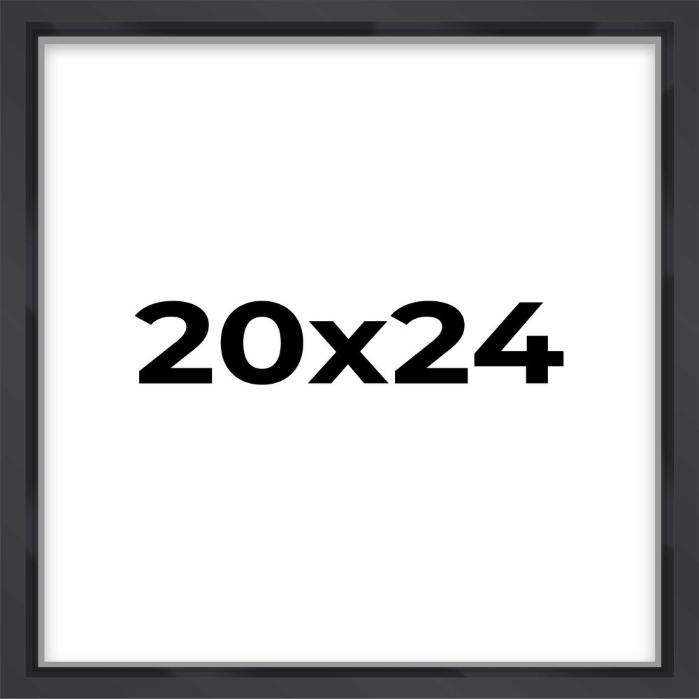 20x24 Black Shadowbox Frame - Shadow Box Frame Interior Size 20x24 by 1.5 Inches Deep - Black Frame Made to Display Items Up to 1.5 Inches Deep Includes Shatter Resistant Acrylic, Backing, Hardware