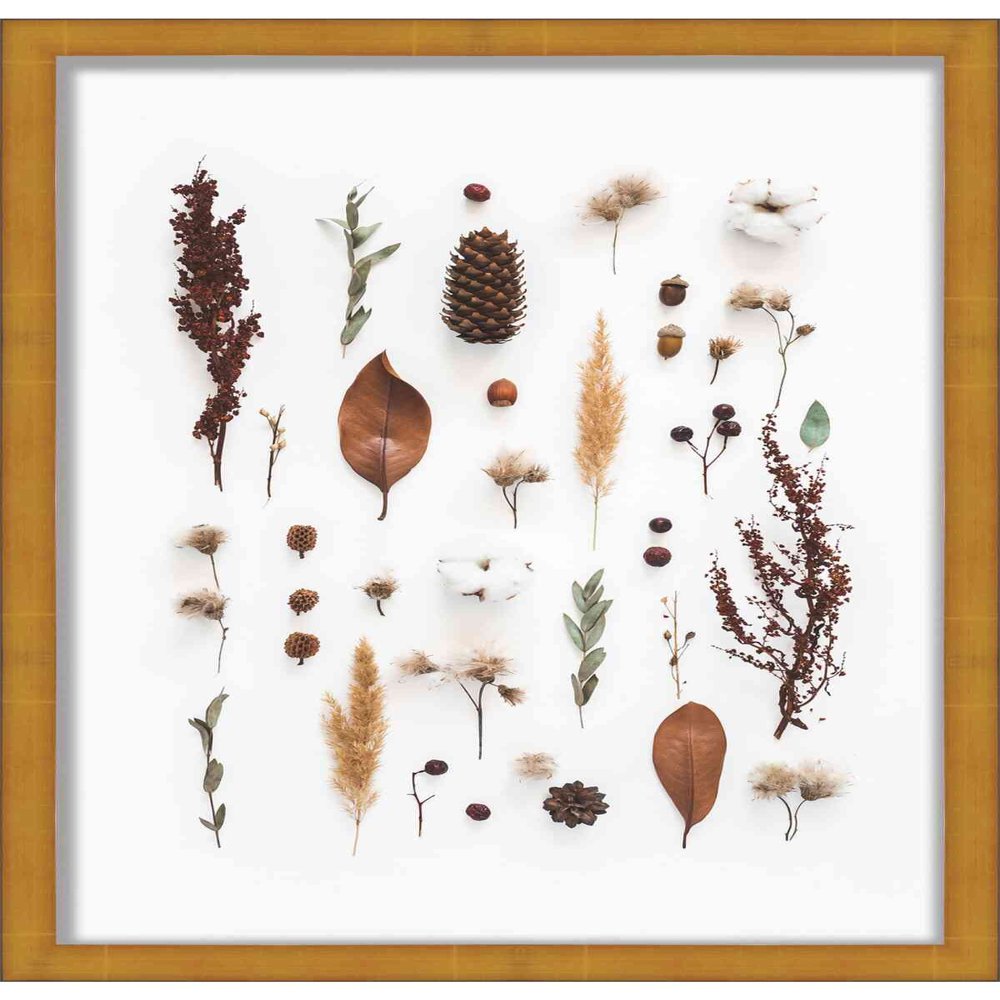 12x22 Gold Shadowbox Frame - Shadow Box Frame Interior Size 12x22 by 2.25 Inches Deep - Gold Frame Made to Display Items Up to 2.25 Inches Deep Includes Shatter Resistant Acrylic, Backing, Hardware