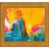 12x22 Gold Shadowbox Frame - Shadow Box Frame Interior Size 12x22 by 2.25 Inches Deep - Gold Frame Made to Display Items Up to 2.25 Inches Deep Includes Shatter Resistant Acrylic, Backing, Hardware view 3