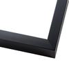 11x17 Shadow Box Black Solid Wood Display Frame | 2 Inch Deep Rabbet Depth | 1 Inch Moulding Width | Includes Shatter Resistant Acrylic Plexiglass, Backing and Hanging Hardware view 2