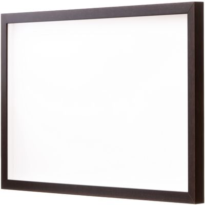 Poster Palooza 16x32 Shadow Box Frame Traditional Cherry Brown | 1" Depth of Usable Space| Interior Size 16x32 or 32x16 Inches| UV Resistant Acrylic, Acid-Free Backing, Hangers | Made in USA